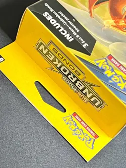 Unbroken Bonds 3 Pack Blister Box - SM Pokemon TCG Near Mint NM - Factory Sealed - Image 3