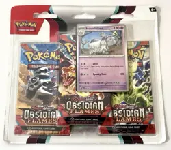 Pokemon TCG: Obsidian Flames Scarlet & Violet 3-pack blister sealed New In Hand - Image 1
