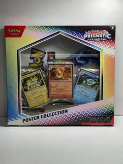 NEW Pokemon Prismatic Evolutions Poster Collection - Brand New/Sealed - Image 1