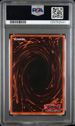 2002 YU-GI-OH! FMR-FORBIDDEN MEMORIES PROMO RED-EYES BLACK METAL DRAGON PSA 6 - Image 2