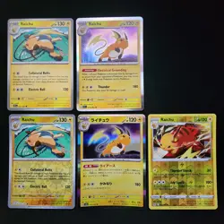 Pokemon Raichu x13 Card Lot Bundle - Image 3