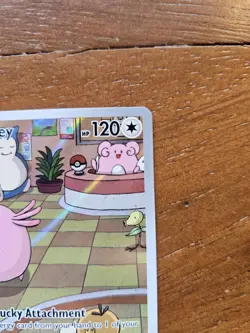Pokemon TCG Chansey 187/167 Twilight Masquerade Illustration Rare Holo Card - Image 4