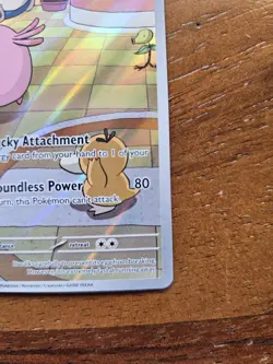 Pokemon TCG Chansey 187/167 Twilight Masquerade Illustration Rare Holo Card - Image 5