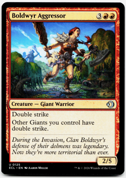 Boldwyr Aggressor [Lorwyn Eclipsed] Magic - MTG ECL 0125 NM 🔥 - Image 1