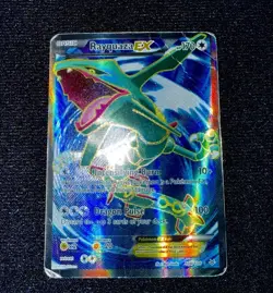 Pokemon TCG Rayquaza EX Full Art Ultra Rare Roaring Skies 2015 104/108 - Image 1