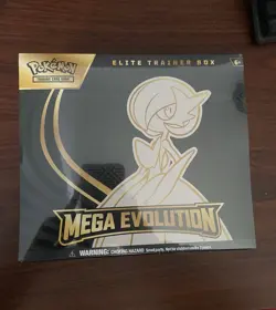 Pokemon Mega Evolution Elite Trainer Box 2025 Gardevoir Factory Sealed - Image 1