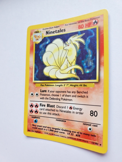 Pokemon TCG - Ninetales 12/102 Rare Holo - Base Set Unlimited - MP - 1999 WOTC - Image 4