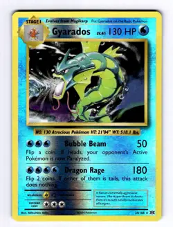 Gyarados XY - Evolutions #34 (2016) Reverse Holo NM Pokemon - Image 1