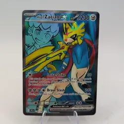 Hop's Zacian ex 176/159 Ultra Rare Sv09: Journey Together Pokemon NM - Image 1