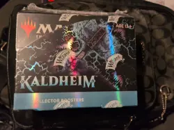 MTG Kaldheim Japanese Collector Booster Box Magic The Gathering 12 pack Box - Image 1