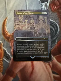 MTG FOIL Dance of the Manse Secret Lair Borderless Galaxy Foil - Secret Lair - Image 1