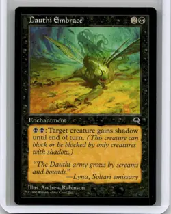 Lightly played Dauthi Embrace #120 Tempest W/Tracking - Image 1