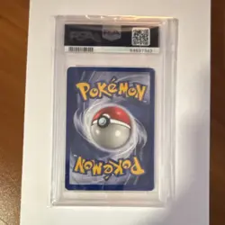 1999 Pokemon TCG Farfetch'd Base Set SHADOWLESS PSA 8 - Image 2