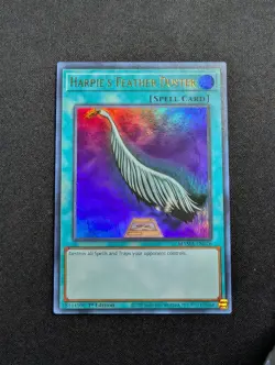 Yugioh - Harpie's Feather Duster MAMA-EN076 1st Ultra Rare NM - Image 1