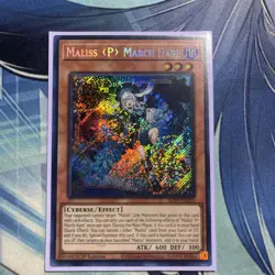Yu-Gi-Oh! Maliss P March Hare ALIN-EN023 Secret Rare 1st Edition NM - Image 1