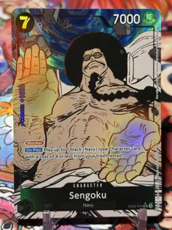 SENGOKU - One Piece EB02-044 - AA Alt Art Super Rare - Extra Booster: Anime 25th - Image 1