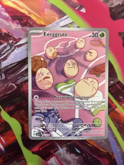 🔥 Pokemon Card TCG - Exeggcute 192/191 Illustration Rare Surging Sparks NM+ 🔥 - Image 1