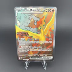 Team Rocket's Moltres ex - (Destined Rivals Stamp) 208/182 Miscellaneous Cards & - Image 1