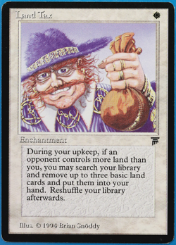 Land Tax Legends NM White Uncommon MAGIC GATHERING CARD (ID# 506624) ABUGames - Image 1