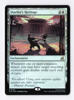 Duelist's Heritage (Foil) MTG Avatar: The Last Airbender: Eternal Legal (TLE) - Image 1