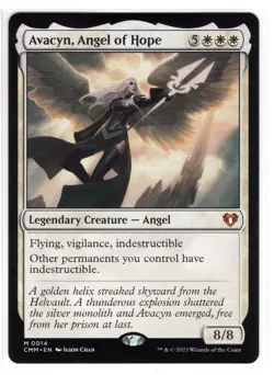 MTG Avacyn, Angel of Hope - Commander Masters (CMM) Regular Magic Near Mint - Image 1