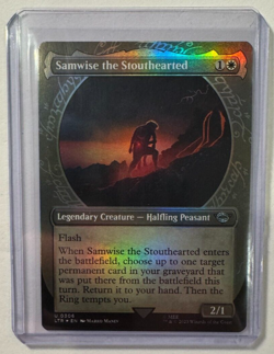 Samwise the Stouthearted Lord of the Rings MTG Magic U0306 Foil NM ENGLISH - Image 1