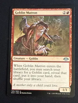 1x Goblin Matron (129) Modern Horizons LP MTG Magic the Gathering x1 MKE - Image 1