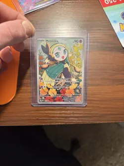 Pokemon TCG Meloetta Black Star Promo 026 Holo Illustration Rare Near Mint - Image 1