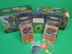 Pokemon EVOLVING SKIES Prerelease Mint Galarian Zapdos With Art Displays X2 - Image 2