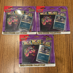 Pokemon Ascended Heroes Tech Sticker Collection - Lot of 3 gastly - SHIPS FAST - Image 1