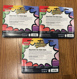 Pokemon Ascended Heroes Tech Sticker Collection - Lot of 3 gastly - SHIPS FAST - Image 2