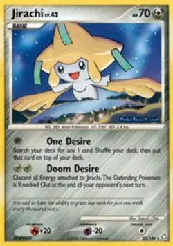 Moderately Played Jirachi - 31/146 - Rare Pokemon Legends Awakened - Image 1