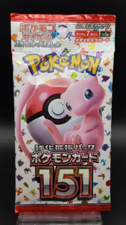 Pokemon 151 Booster Pack Japanese - Single Pack - Image 1