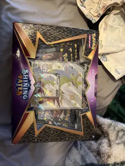 Pokemon TCG Shining Fates Shiny Boltund V Collection Box Sealed New - Image 1