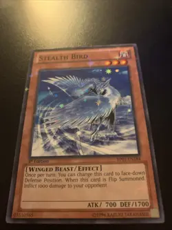 Yu-Gi-Oh Stealth Bird 1st Edition Starfoil Rare BP01-EN184 - Image 1