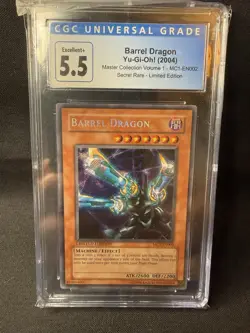 Barrel Dragon Mc1-en002 Limited Edition Master Collection Volume 1 Yu-Gi-Oh TCG - Image 1