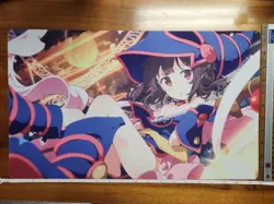 Konosuba Megumin DMG Playmat Dark Magician Girl Yu-Gi-Oh Anime Doujin Mousepad - Image 2