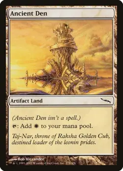 1x Ancient Den HP Eng MTG - Mirrodin - Image 1