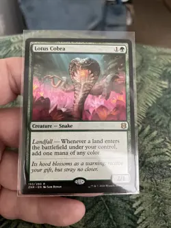 Lotus Cobra X1 - NM/M - Zendikar Rising MTG Magic The Gathering - Image 1
