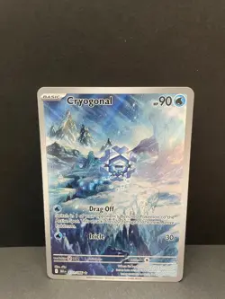Cryogonal 111/086 Holo Illustation Rare Black Bolt Pokemon TCG NM English - Image 1