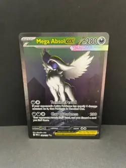 Pokemon TCG Mega Absol Ex 180/ 132 Special Illustration Rare Mint Condition - Image 1