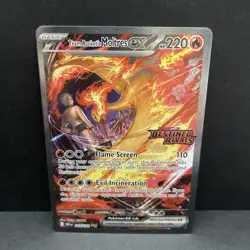 Pokemon TCG: Team Rocket’s Moltres Ex 229/182 SIR Stamped (Destined Rivals) - Image 1