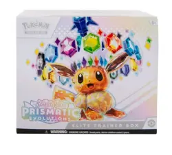 Pokemon Prismatic Evolutions Elite Trainer Box Eevee 2024 TCG English - Image 1