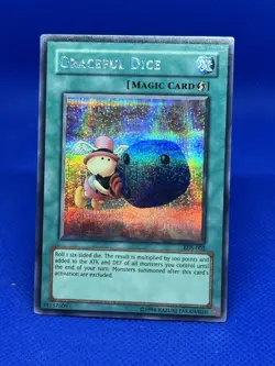 Skull Dice + Graceful Dice EDS-002/3 Secret Rare Gameboy Promo Vintage Yugioh! - Image 3