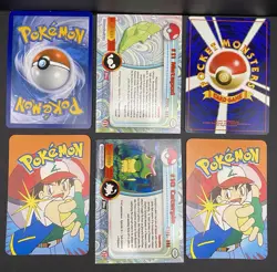 12x Pokemon Cards Butterfree Metapod Caterpie Lot - Holo Rare Vintage Topps TCG - Image 5