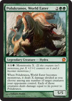 MTG Polukranos, World Eater Theros Regular NM - Image 1