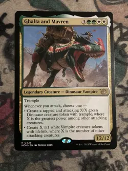 MTG Ghalta And Mavren March Of The Machines 225 Regular Rare Magic The Gathering - Image 1