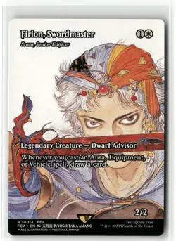 Firion, Swordmaster - Sram, Senior Edificer - FINAL FANTASY MTG NM - Image 1