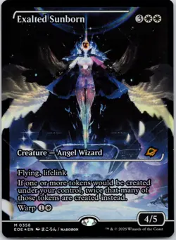 Exalted Sunborn (Showcase) 358 Edge of Eternities LP FOIL MTG - Image 1