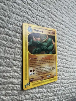 Pokemon TCG Machamp Expedition Base Set Regular Rare Card 51/165 - Image 4